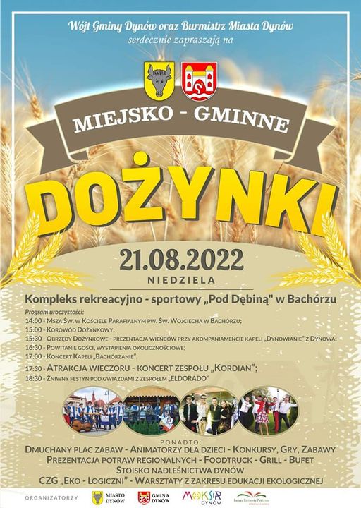 MIEJSKO-GMINNE DOŻYNKI -21.08.2022r.