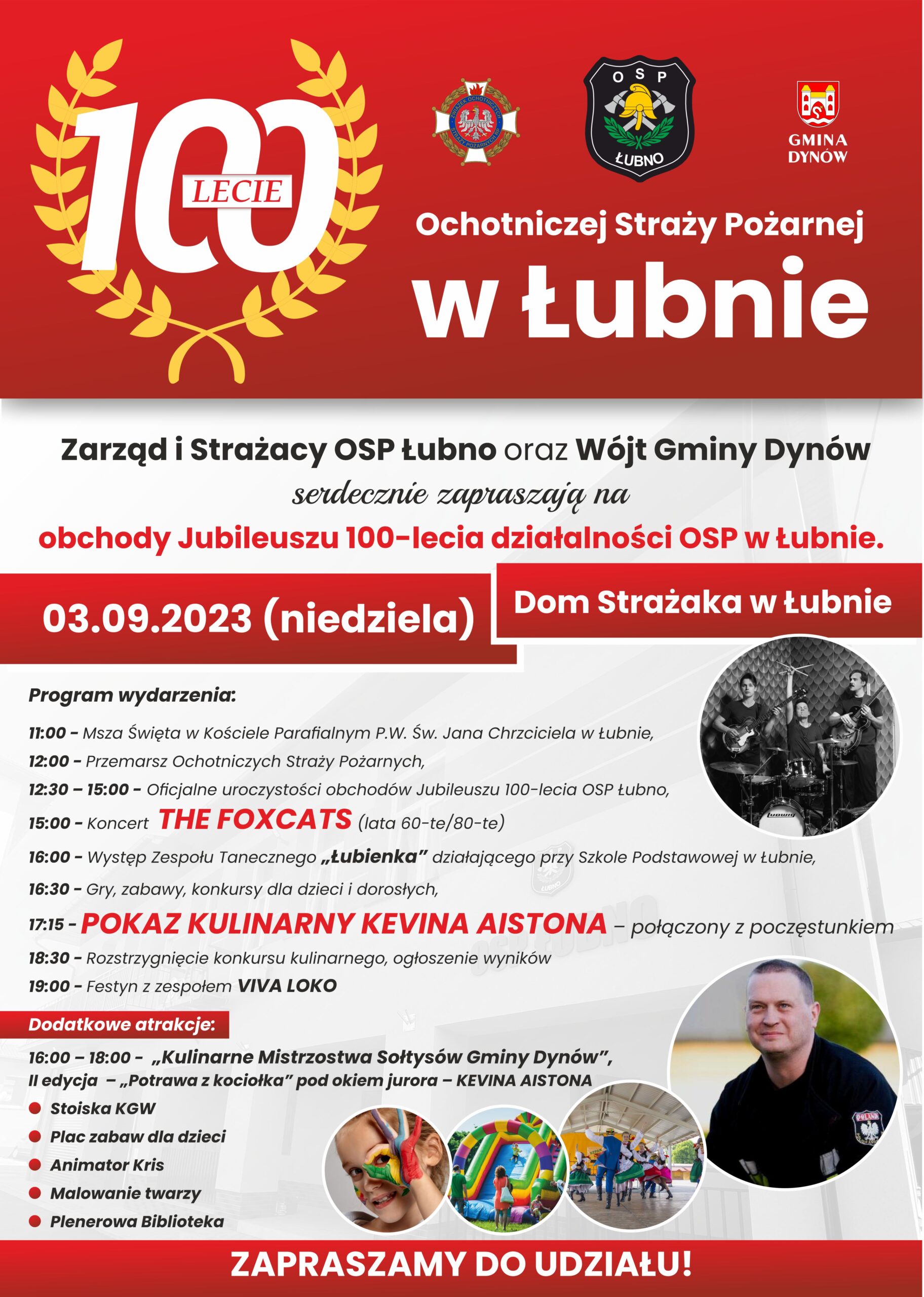 100-lecie OSP w Łubnie