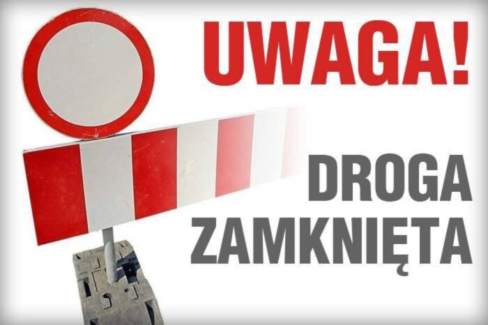 Informacja Wójta Gminy Dynów- zamknięcie drogi 29.04.2024r.
