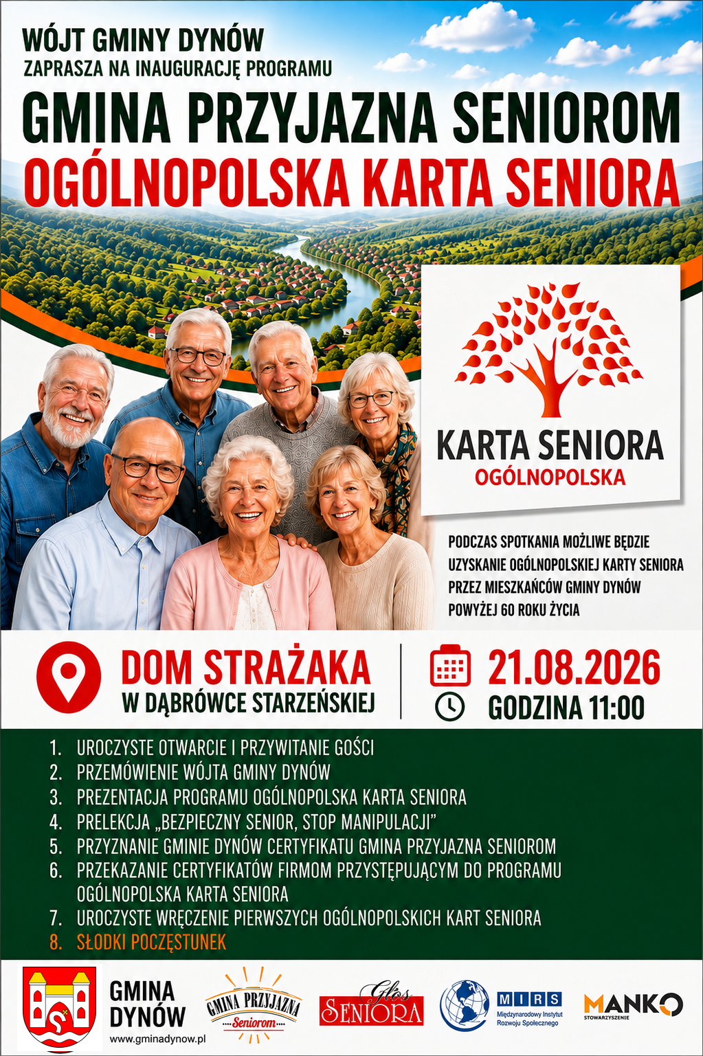 GMINA DYNÓW PRZYJAZNA SENIOROM